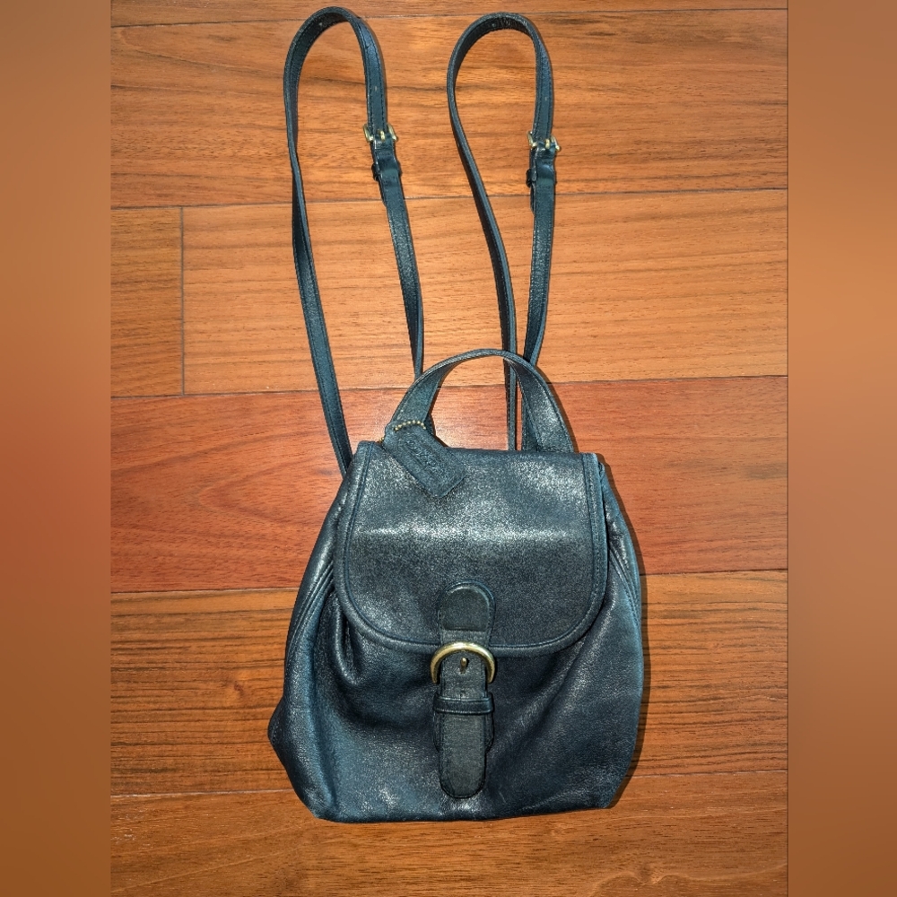 Coach mini backpack